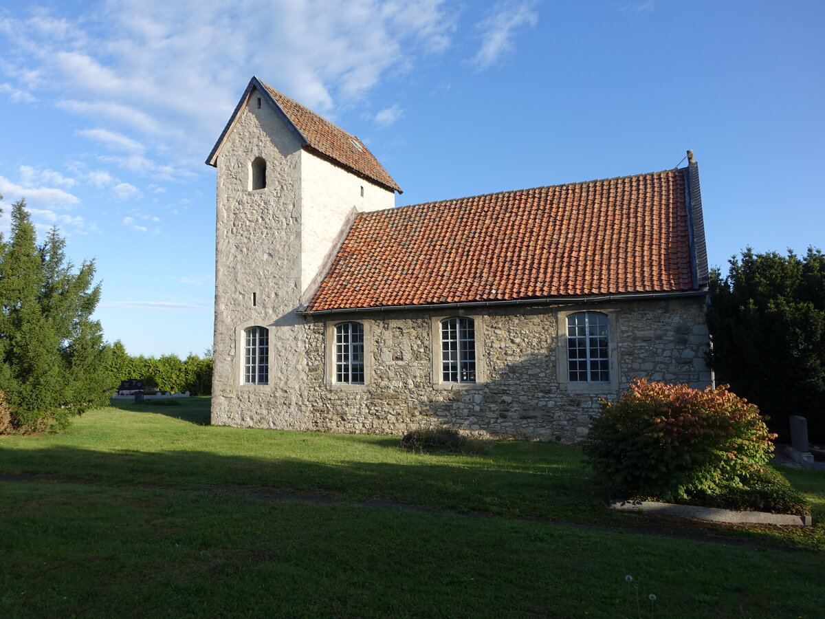 Timmern, evangelische St. Marien Kirche, Saalkirche erbaut um 1500 (12.09.2025)