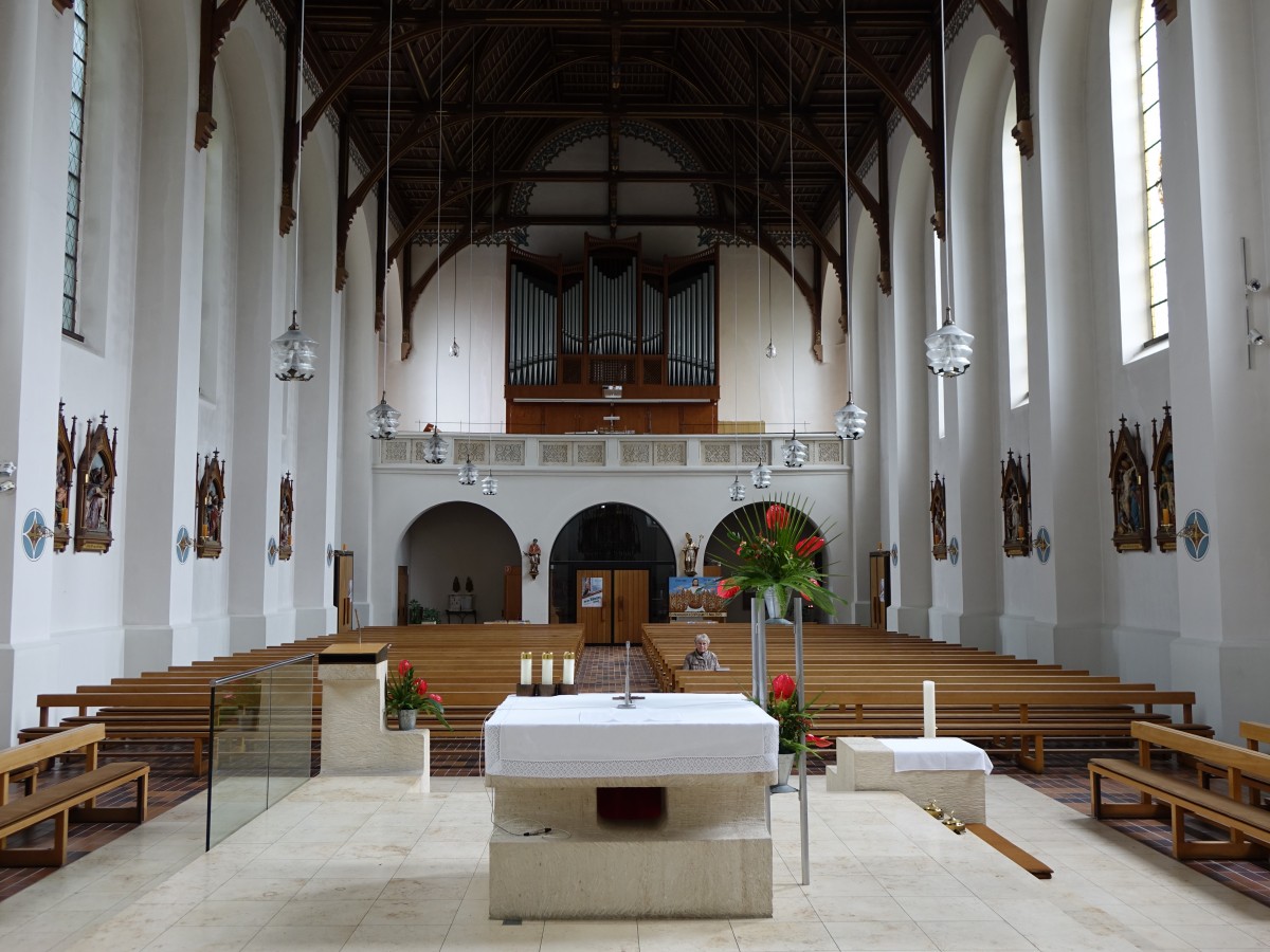 Tittling, Orgelempore der St. Vitus Kirche (25.05.2015)