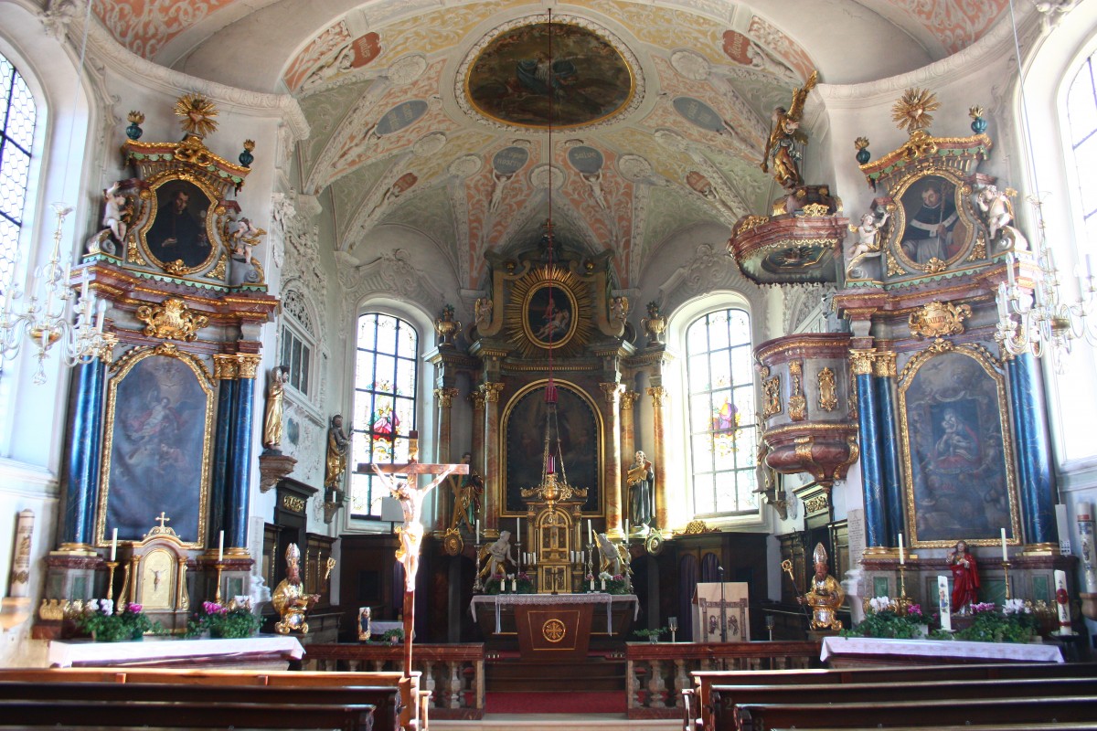 Tdtenried, Altre der Pfarrkirche St. Katharina (19.10.2014)