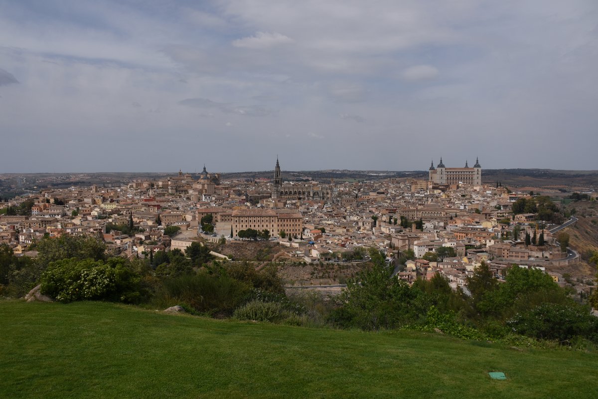TOLEDO (Provincia de Toledo), 20.04.2019, Blick vom Parador auf die Altstadt