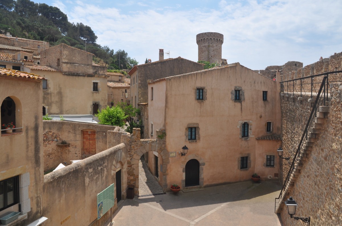 TOSSA DE MAR (Provincia de Girona), 09.06.2015, Vila Vella (Altstadt)