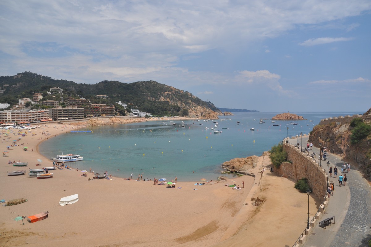 TOSSA DE MAR (Provincia de Girona), 09.06.2015, Platja Gran