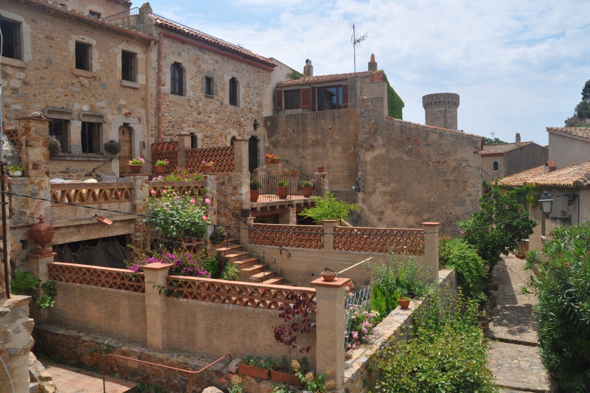 TOSSA DE MAR (Provincia de Girona), 09.06.2015, Vila Vella (Altstadt)