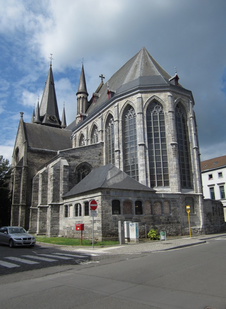 Tournai, St. Jacques Kirche, erbaut ab 1368 (30.06.2014)