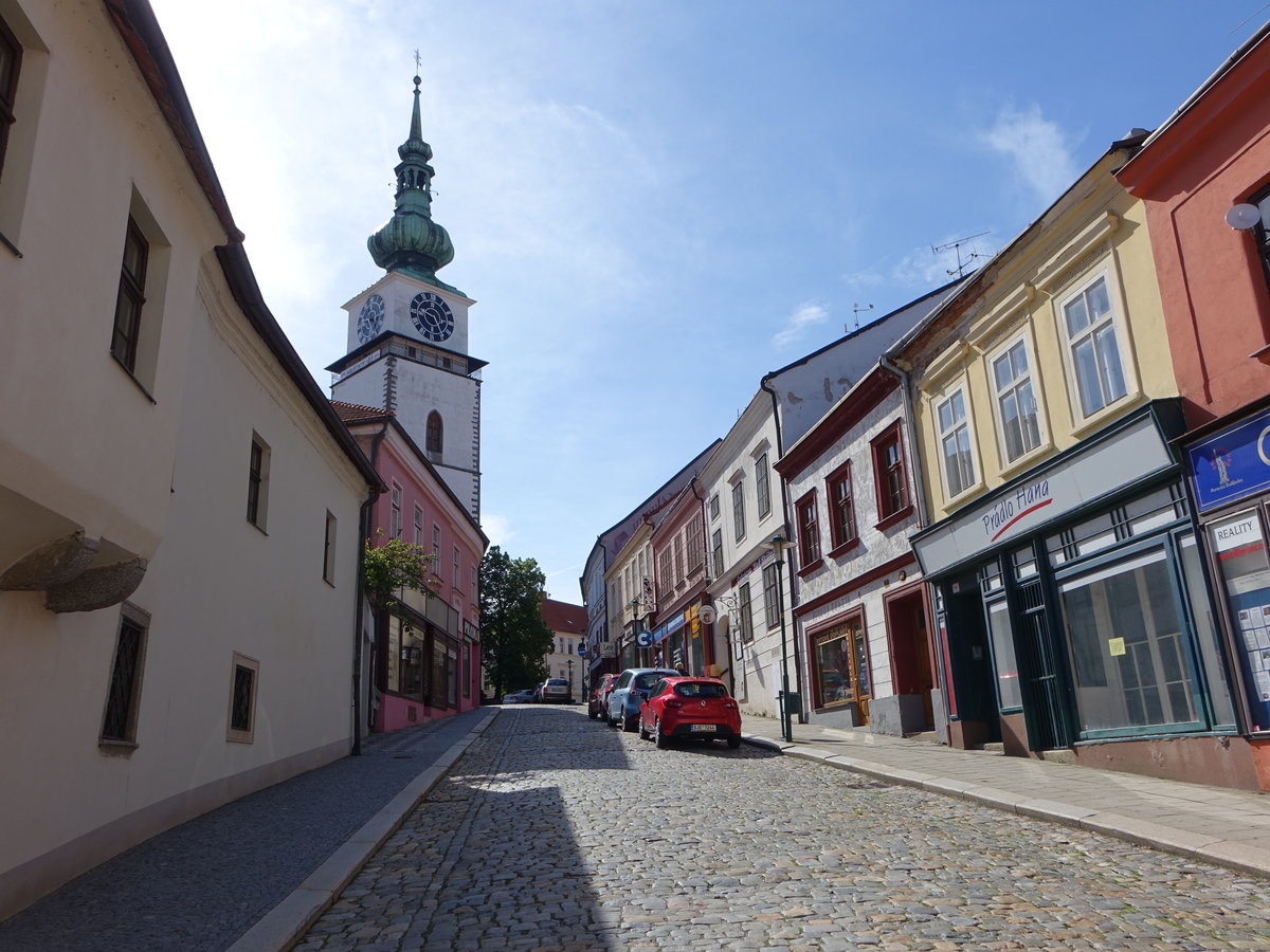 Trebic, St. Michael Kirche, erbaut im 13. Jahrhundert, barock erweitert 1716 (30.05.2019)