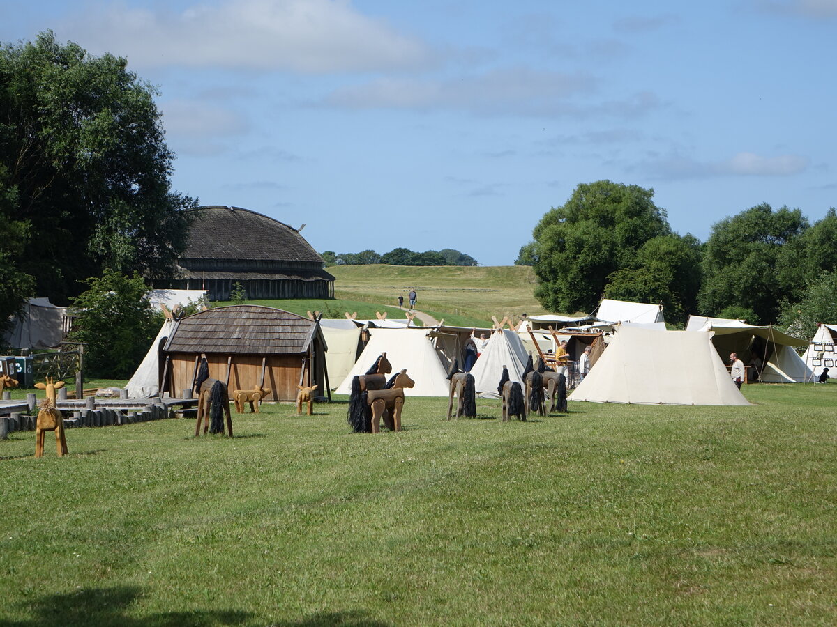 Trelleborg, Museum der Wikingerzeit in der Trelleborg Allee (17.07.2021)