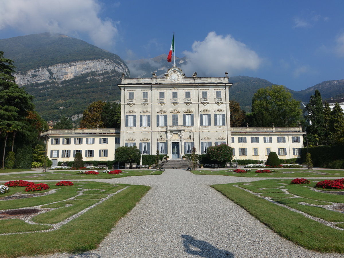 Tremezzo, Villa Mainona, erbaut im 17. Jahrhundert (23.09.2018)
