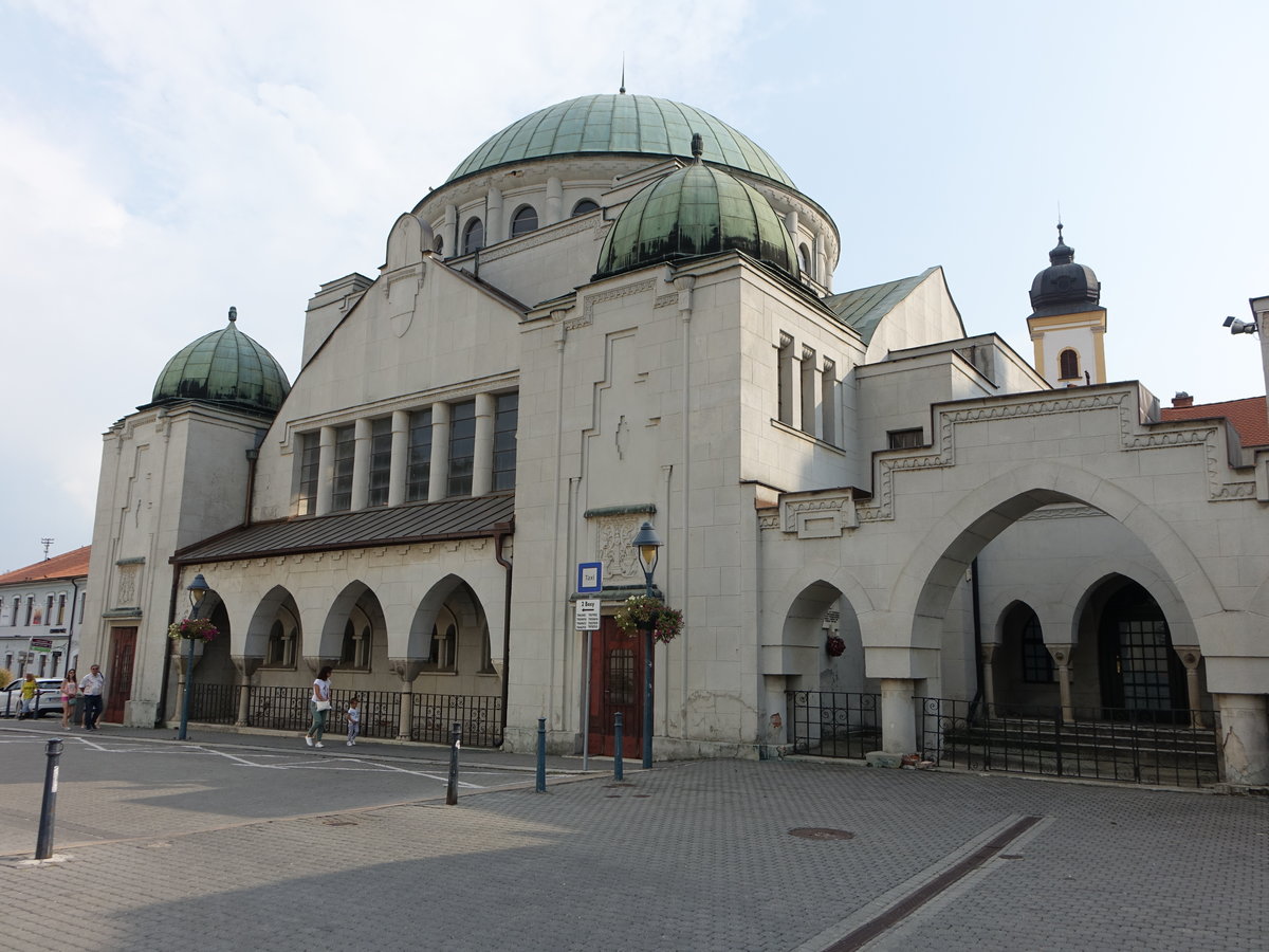Trencin / Trentschin, Synagoge, erbaut im 19. Jahrhundert (30.08.2019)