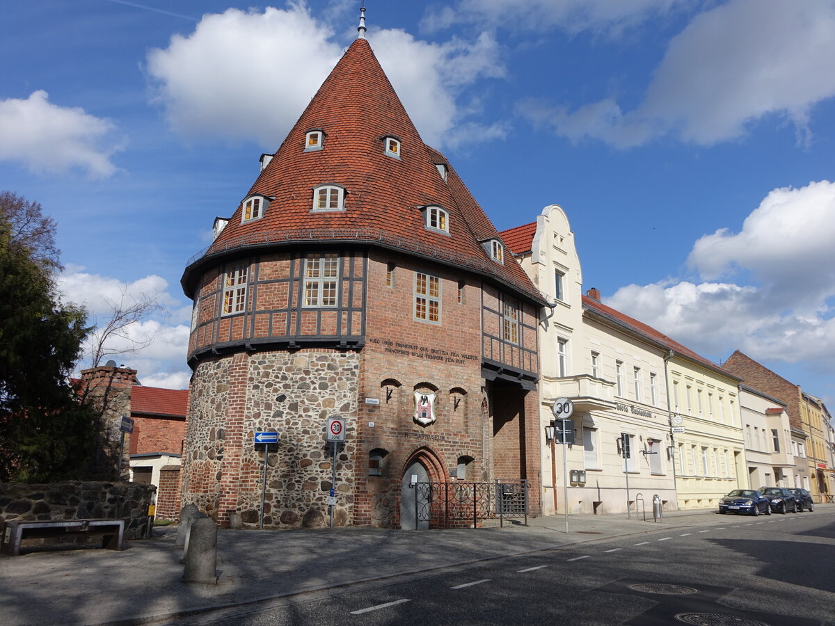 Treuenbrietzen, Hl. Geist Kapelle in der Gro�stra�e, heute Heimatmuseum (11.03.2026)