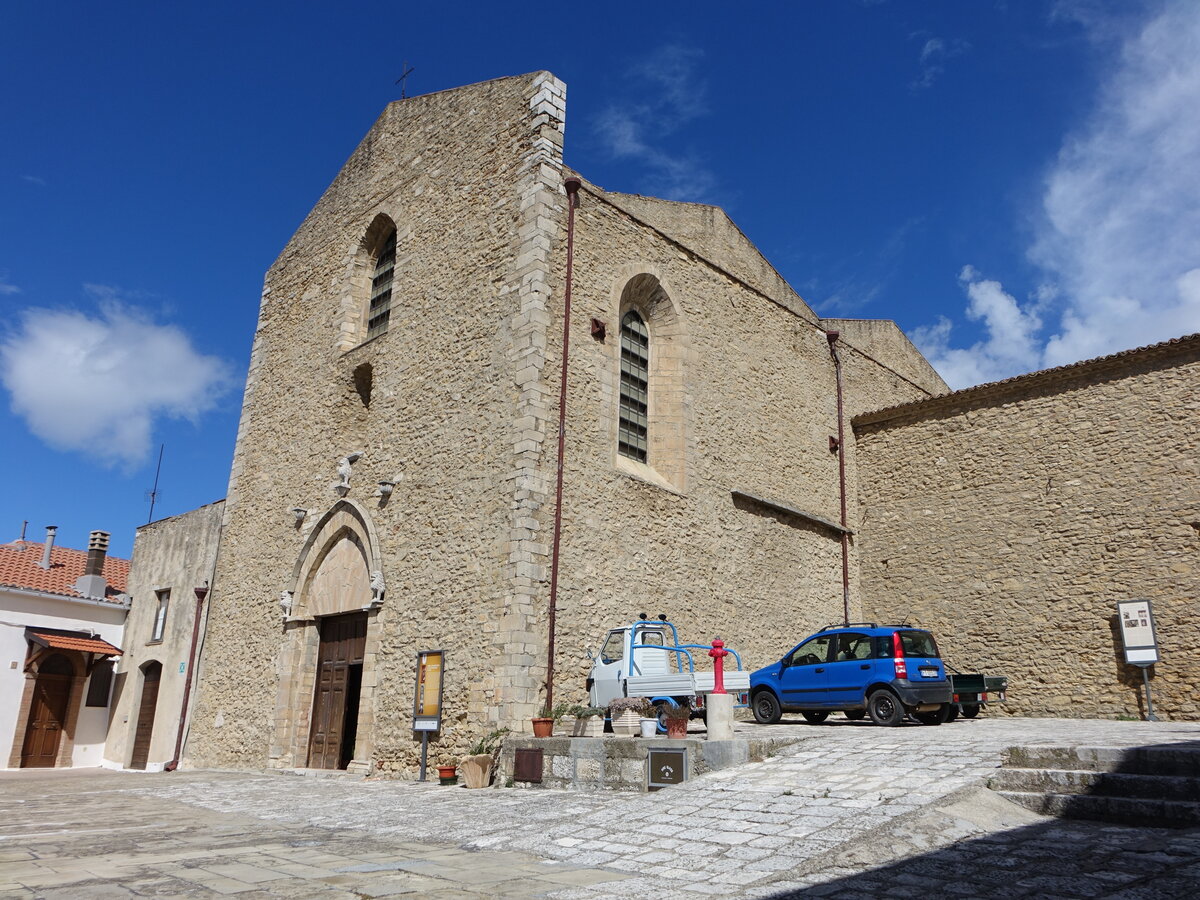 Tricarico, Pfarrkirche San Francesco in der Via San Francesco (29.09.2022)