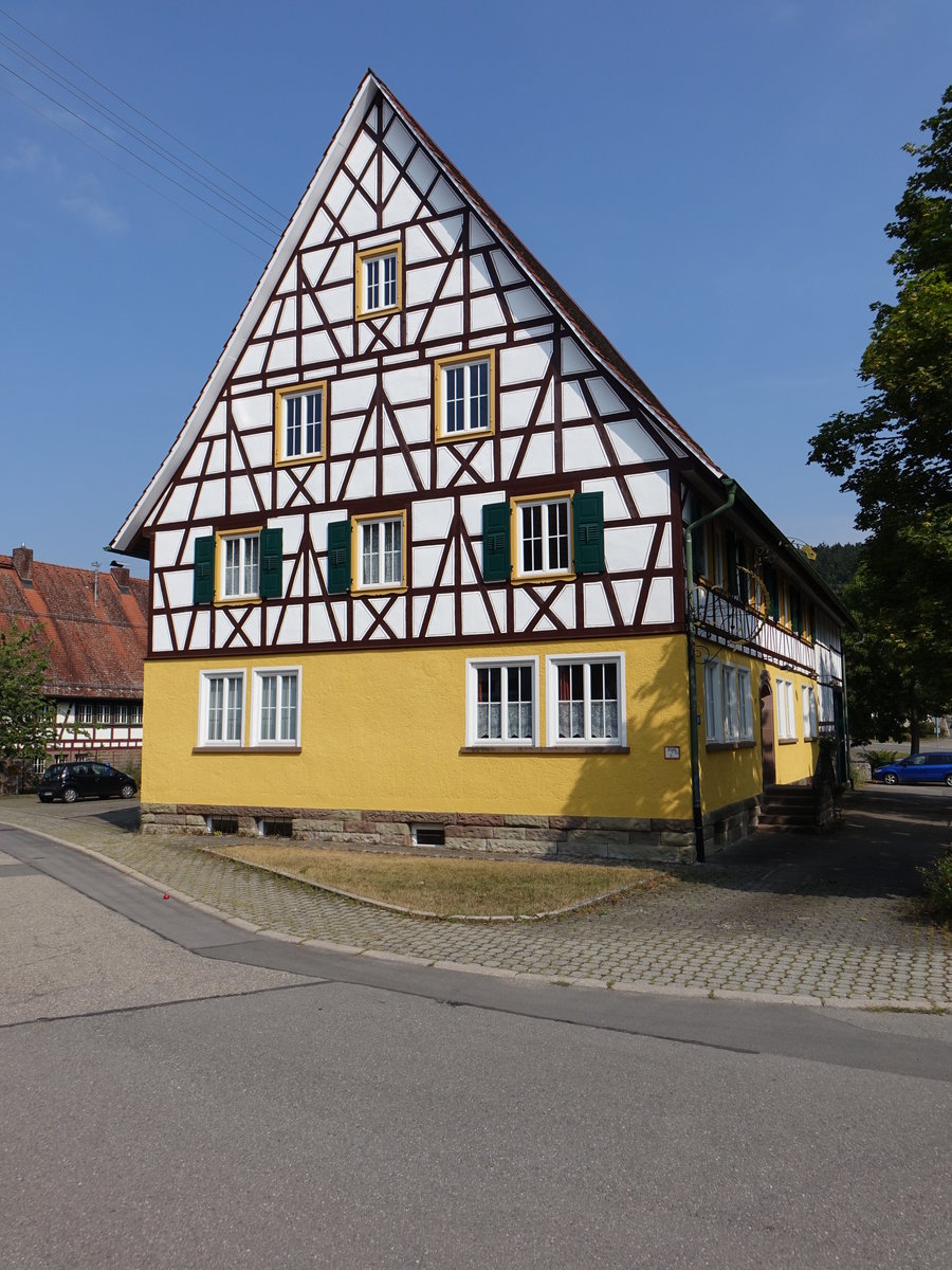 Trichtingen, Fachwerkhaus zur Kanne in der Leidringer Strae (19.08.2018)