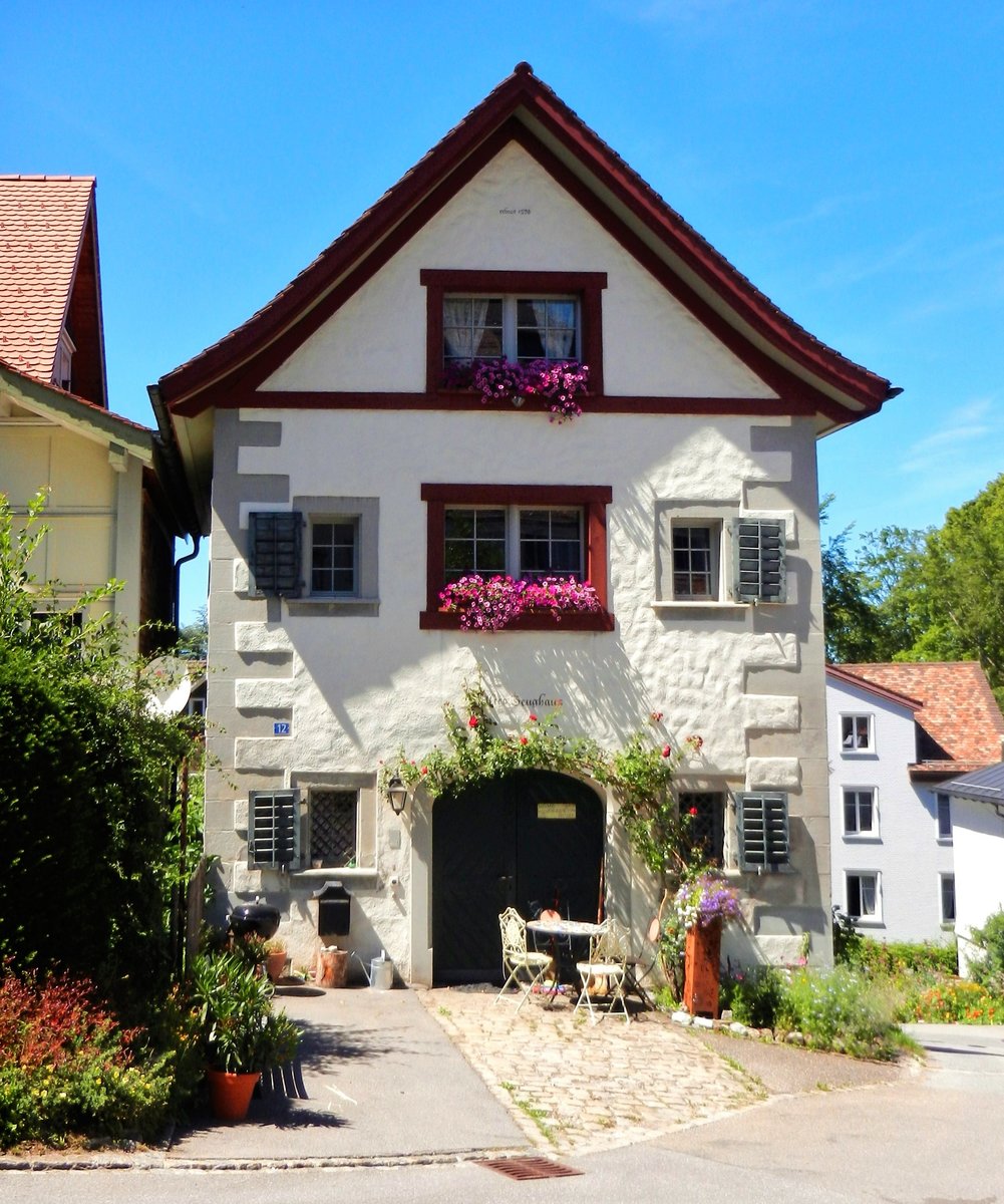 Trogen, Altes Zeughaus (Baujahr 1598) - 18.07.2014
