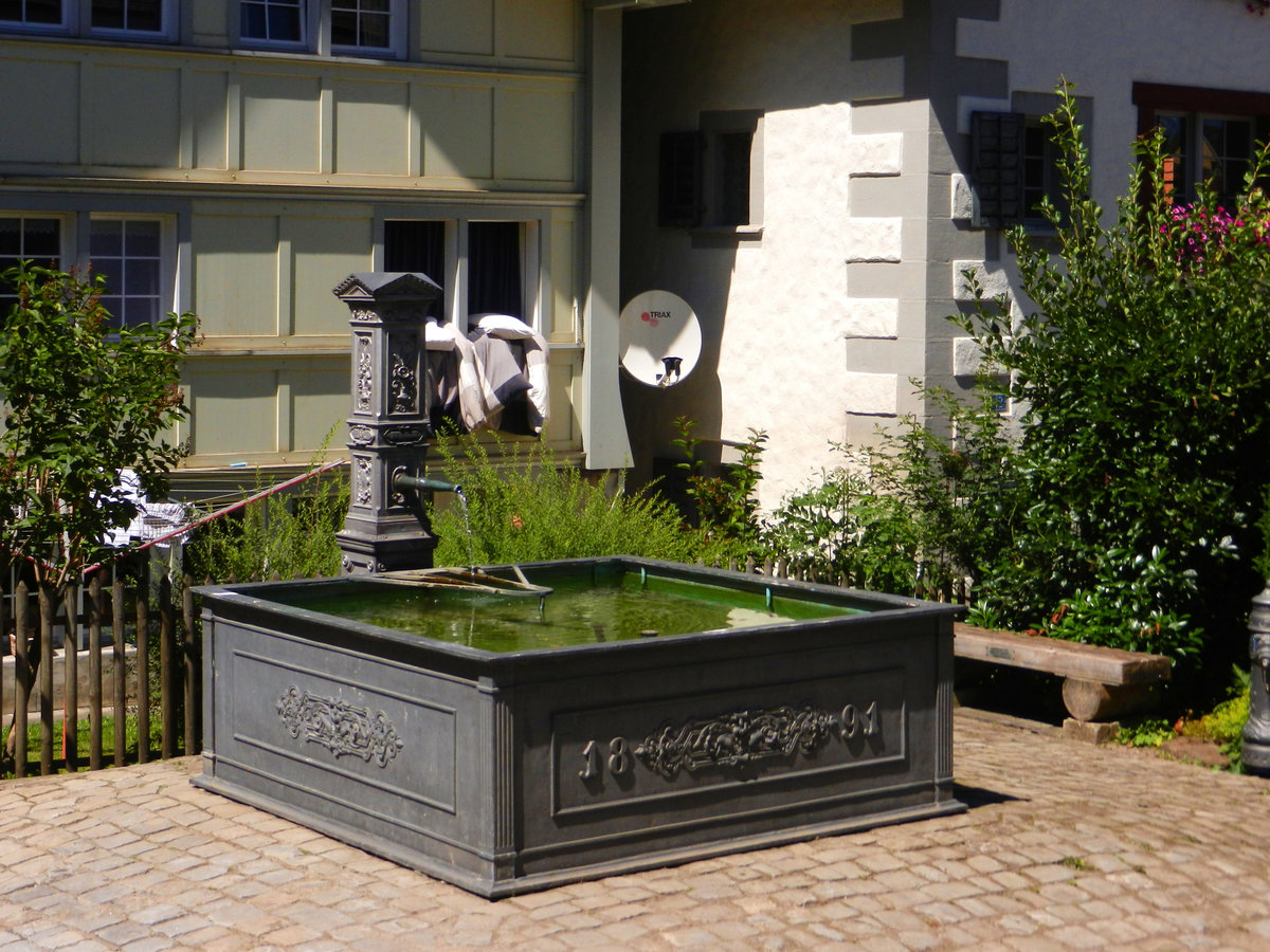 Trogen, Brunnen anno 1891 - 18.07.2014