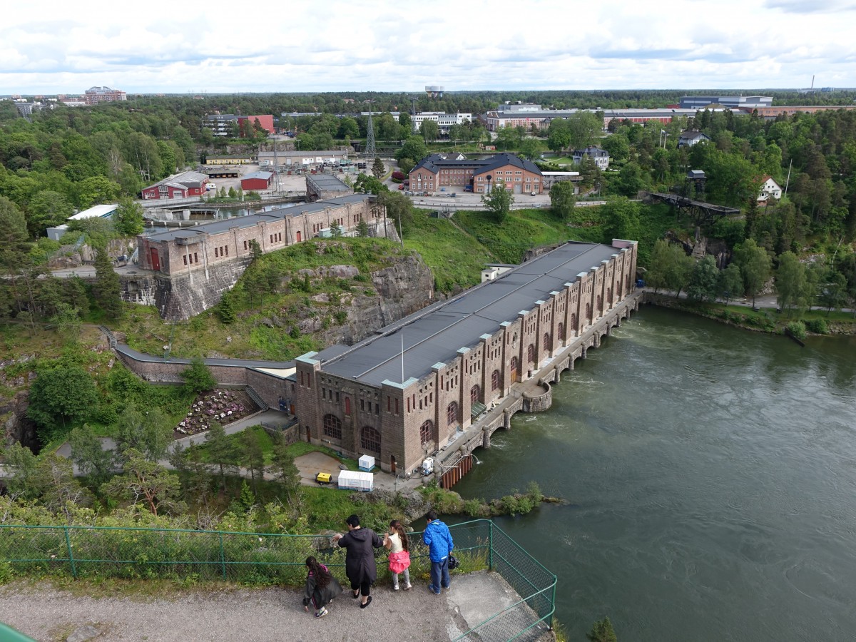 Trollhttan, Vattenfall Olidan Kraftwerk (19.06.2015)