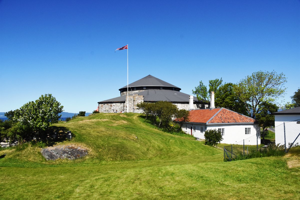 Trondheim (Fylke Trndelag), 30.05.2018, im Festungsinneren von Munkholmen, einer kleinen, Trondheim vorgelagerten Insel