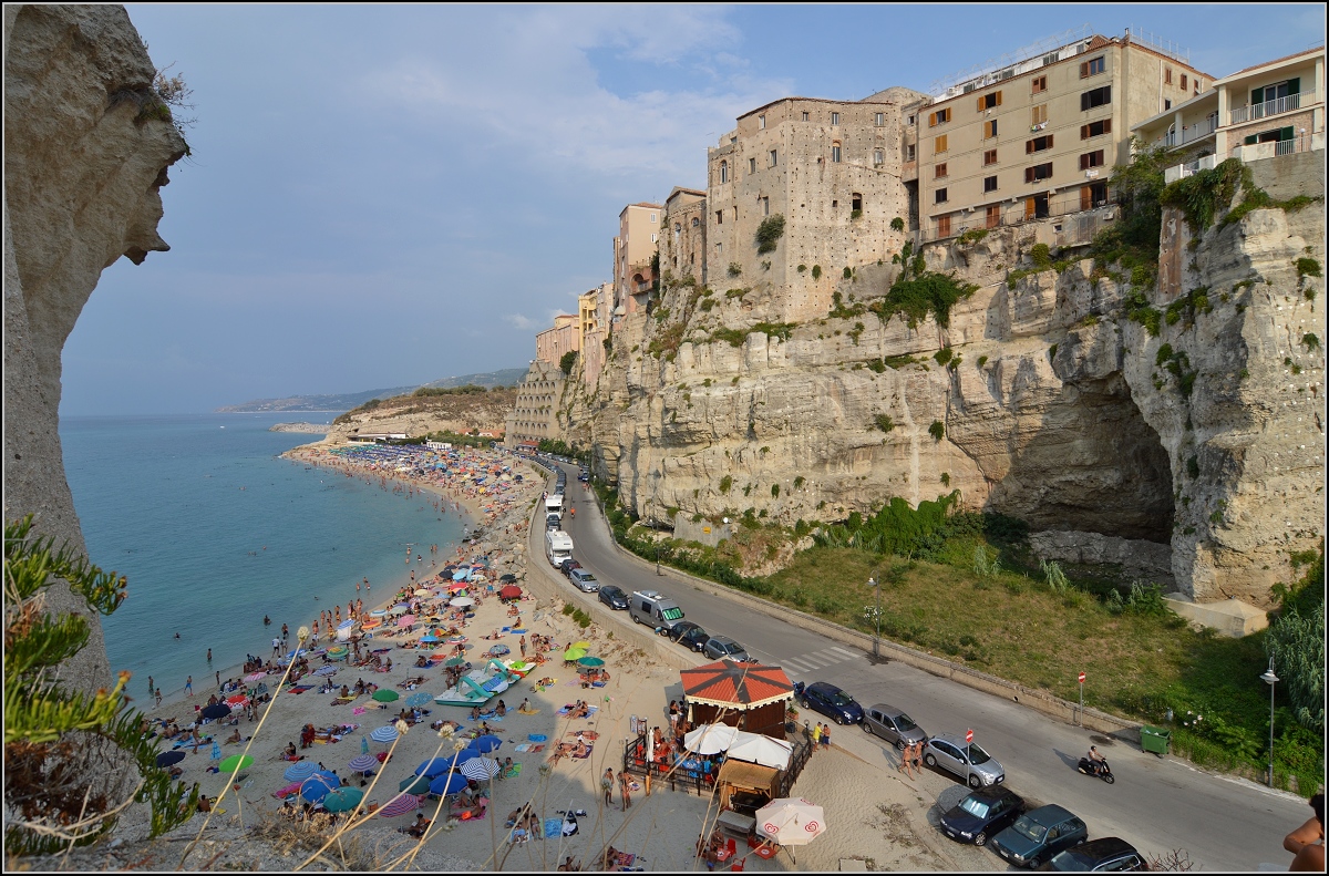 Tropea - Touristennest in Kalabrien. Sommer 2013.