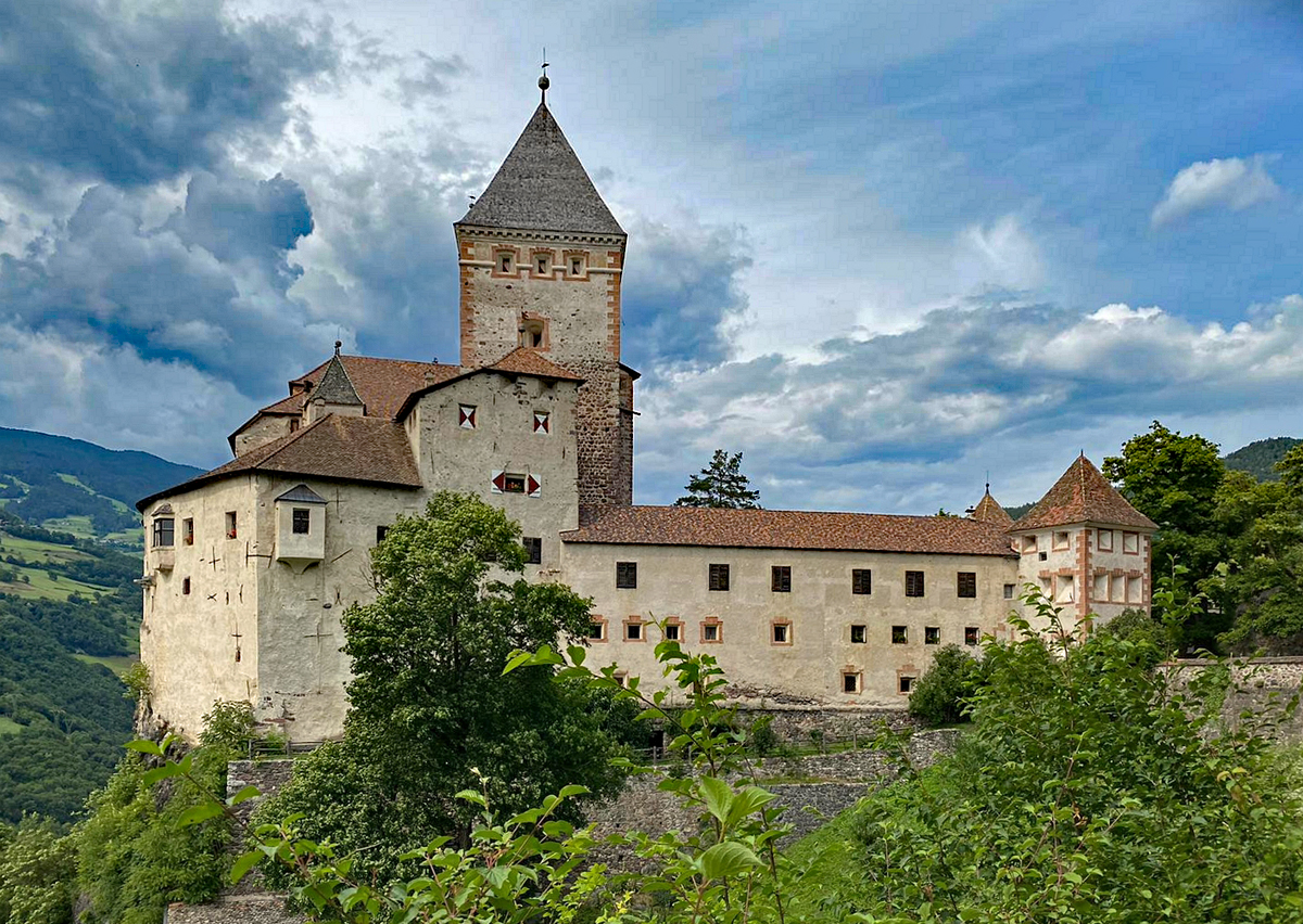 Trostburg bei Waidbrck in Sdtirol - von Westen - 15.07.2020