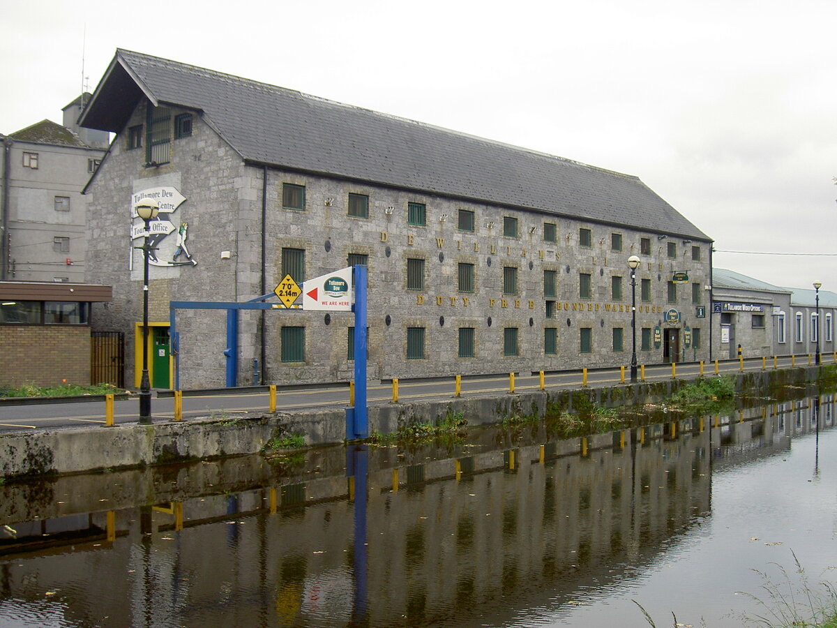 Tullamore, Museum der Whiskey Destillerie Tullamore Dew (11.10.2007)