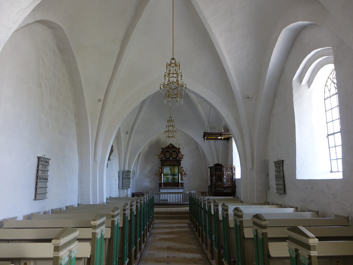 Turup, Renaissancealtar von 1500 in der Ev. Kirche (23.07.2019)