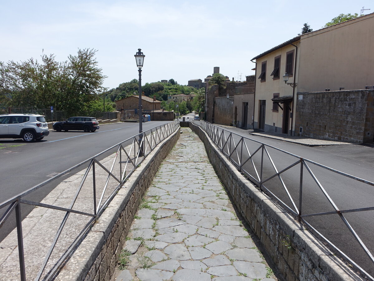 Tuscania, rmische Strae Via Clodia, 3. Jahrhundert (23.05.2022)