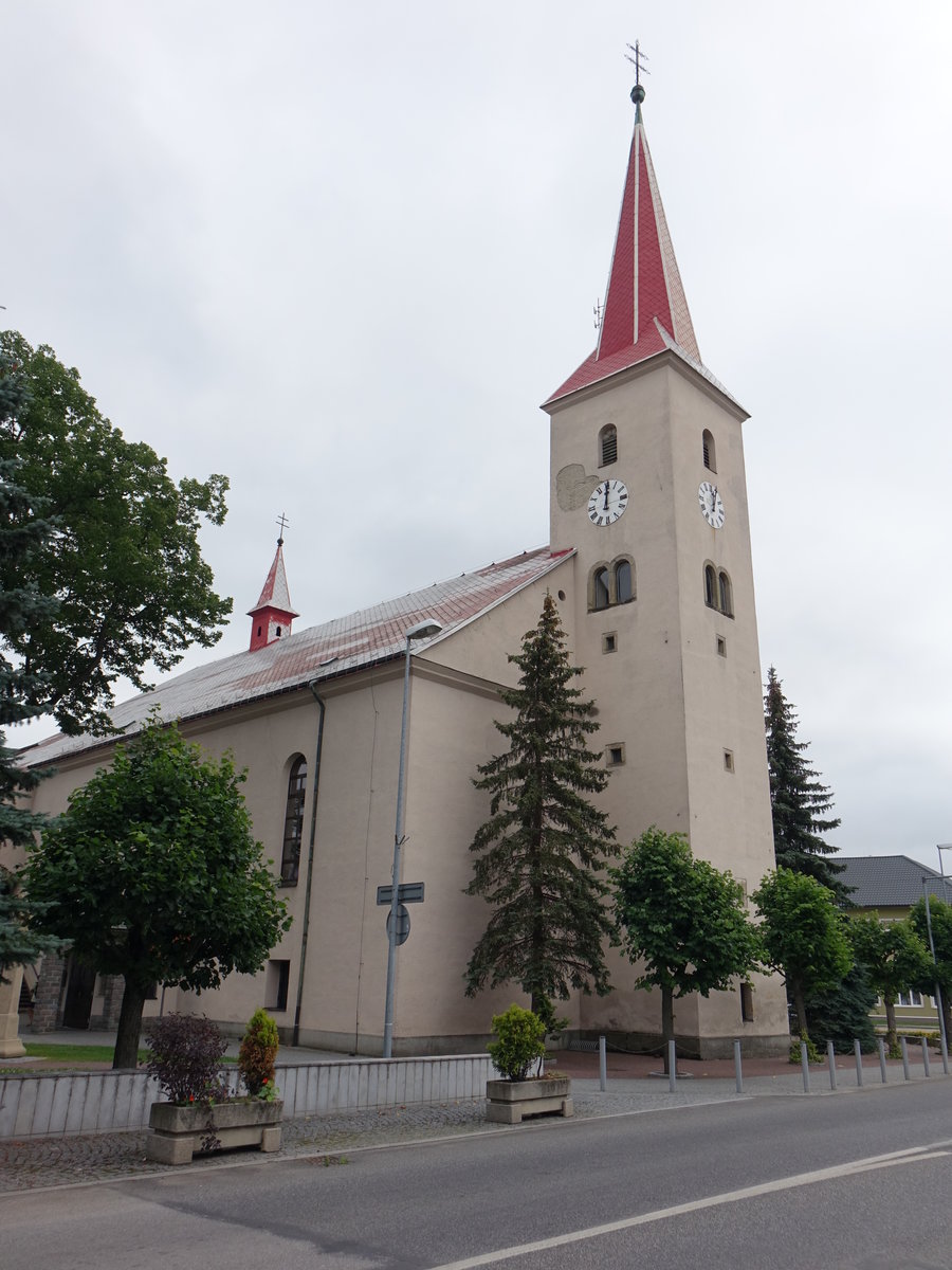 Tvrdosin / Turdoschin, kath. Dreifaltigkeitskirche, erbaut von 1766 bis 1770 (06.08.2020)