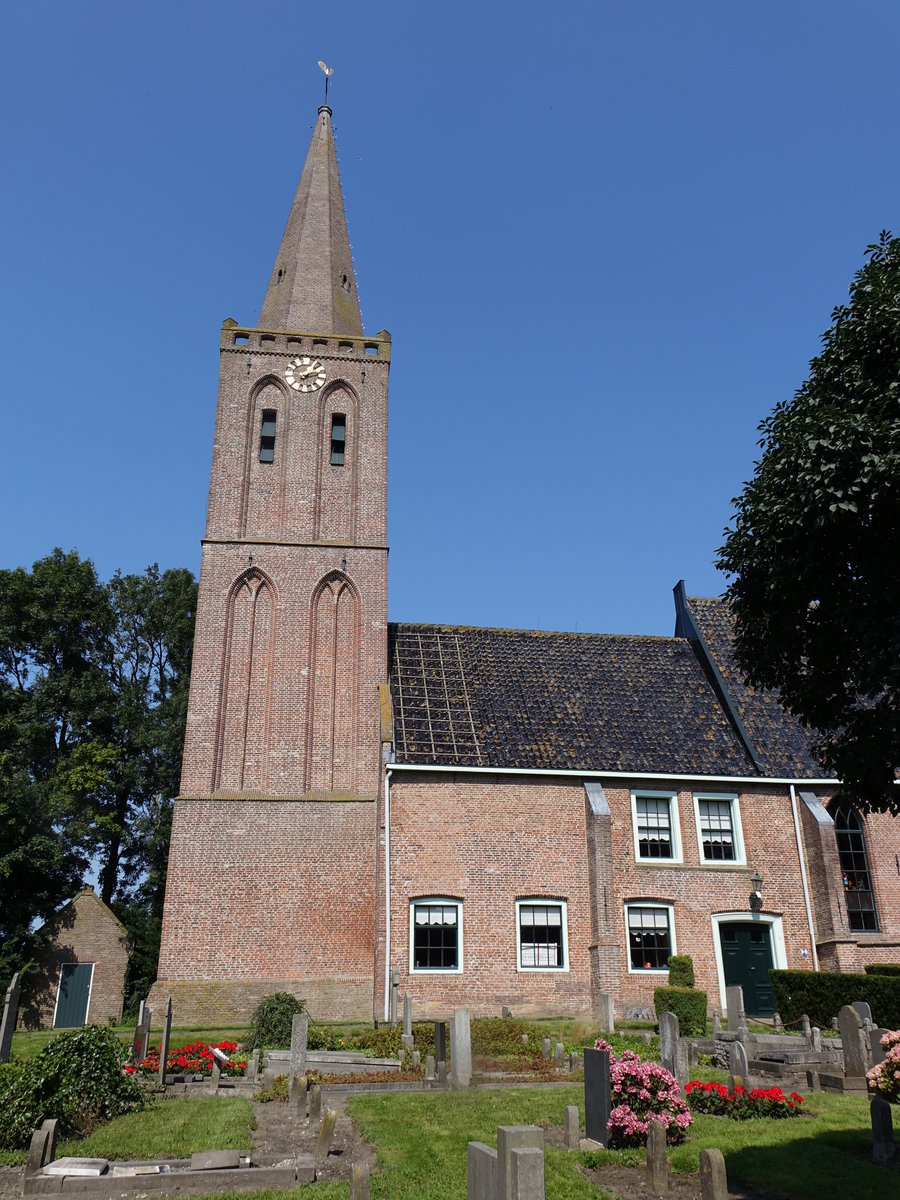 Twisk, sptgotische Ref. Kirche, Chor 16. Jahrhundert (27.08.2016)