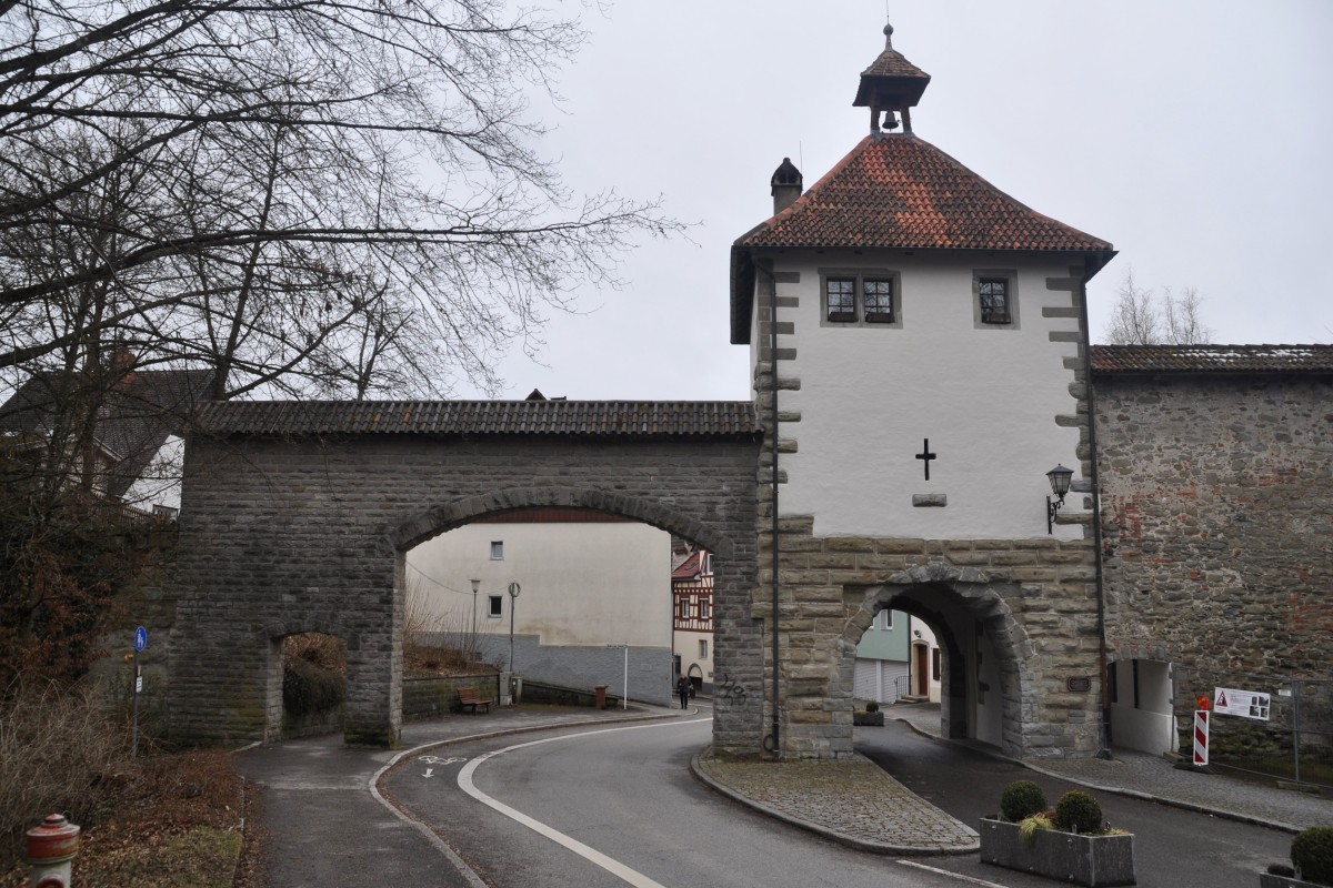 BERLINGEN (Bodenseekreis), 24.02.2015, Aufkircher Tor