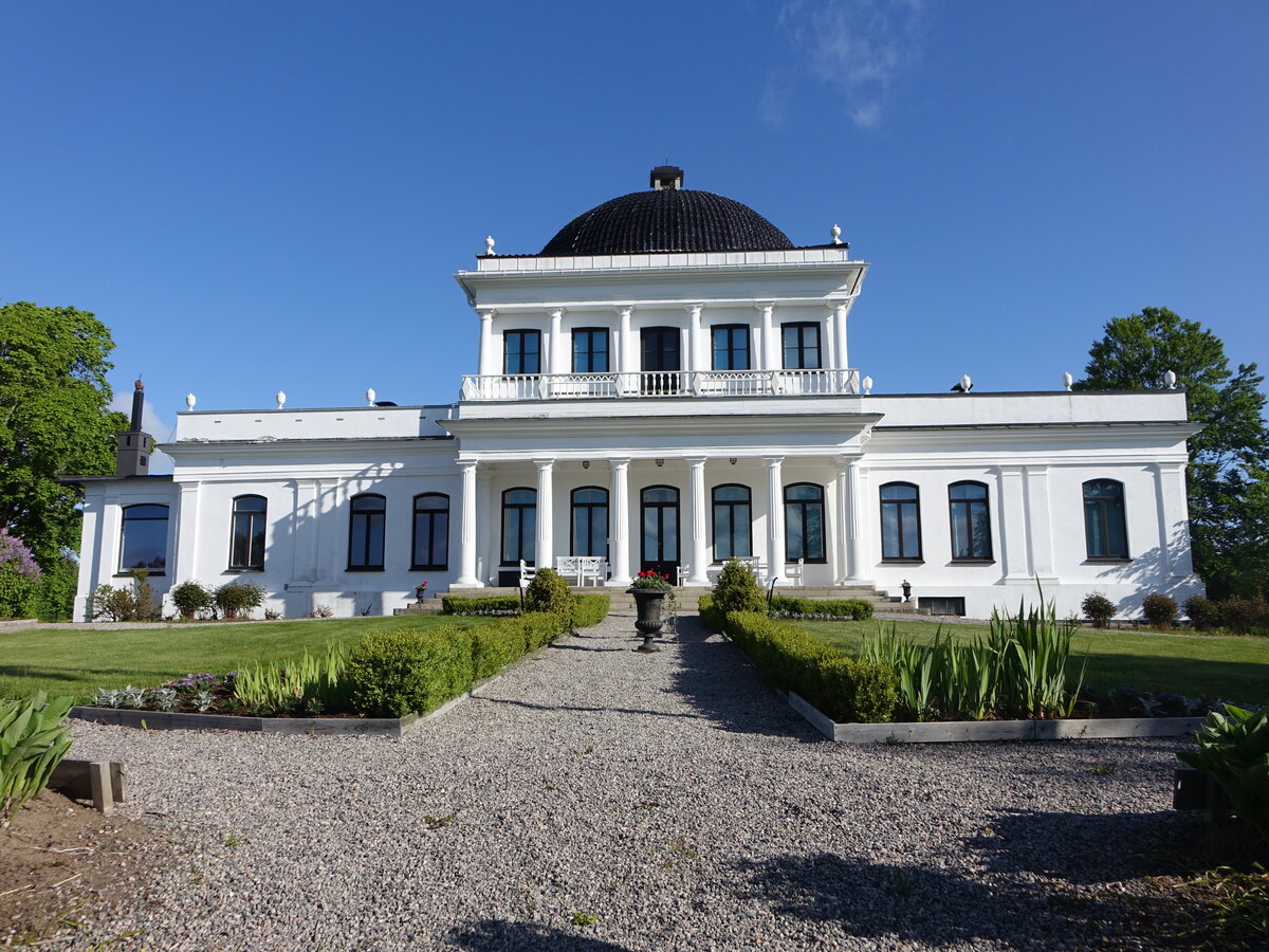 Ulefoss Herrgard, klassizistischer Herrensitz, erbaut von 1802 bis 1807 durch Jorgen Henrik Rawert (28.05.2023)