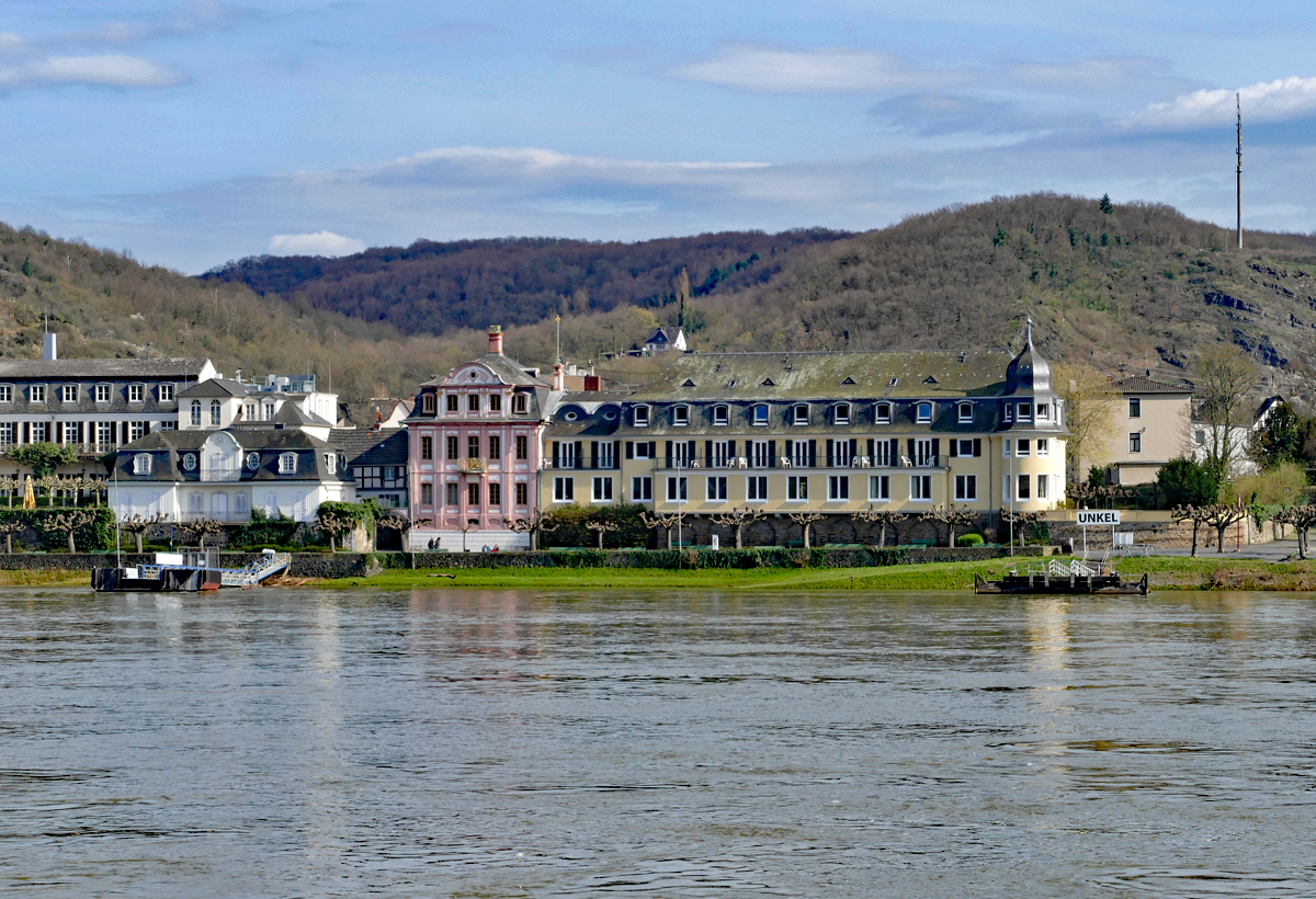 Unkel am Rhein, PAX-Gstehaus und Freiligrathhaus - 23.03.2020