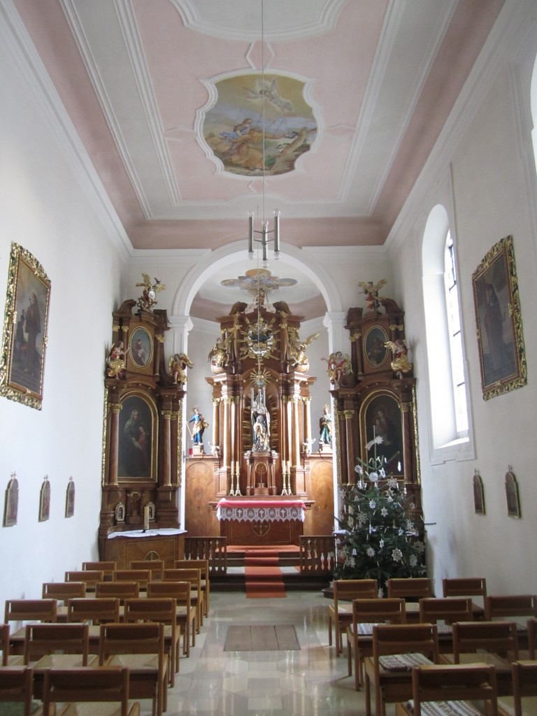 Unlingen, Altre in der Klosterkapelle Maria Heimsuchung (23.12.2013)