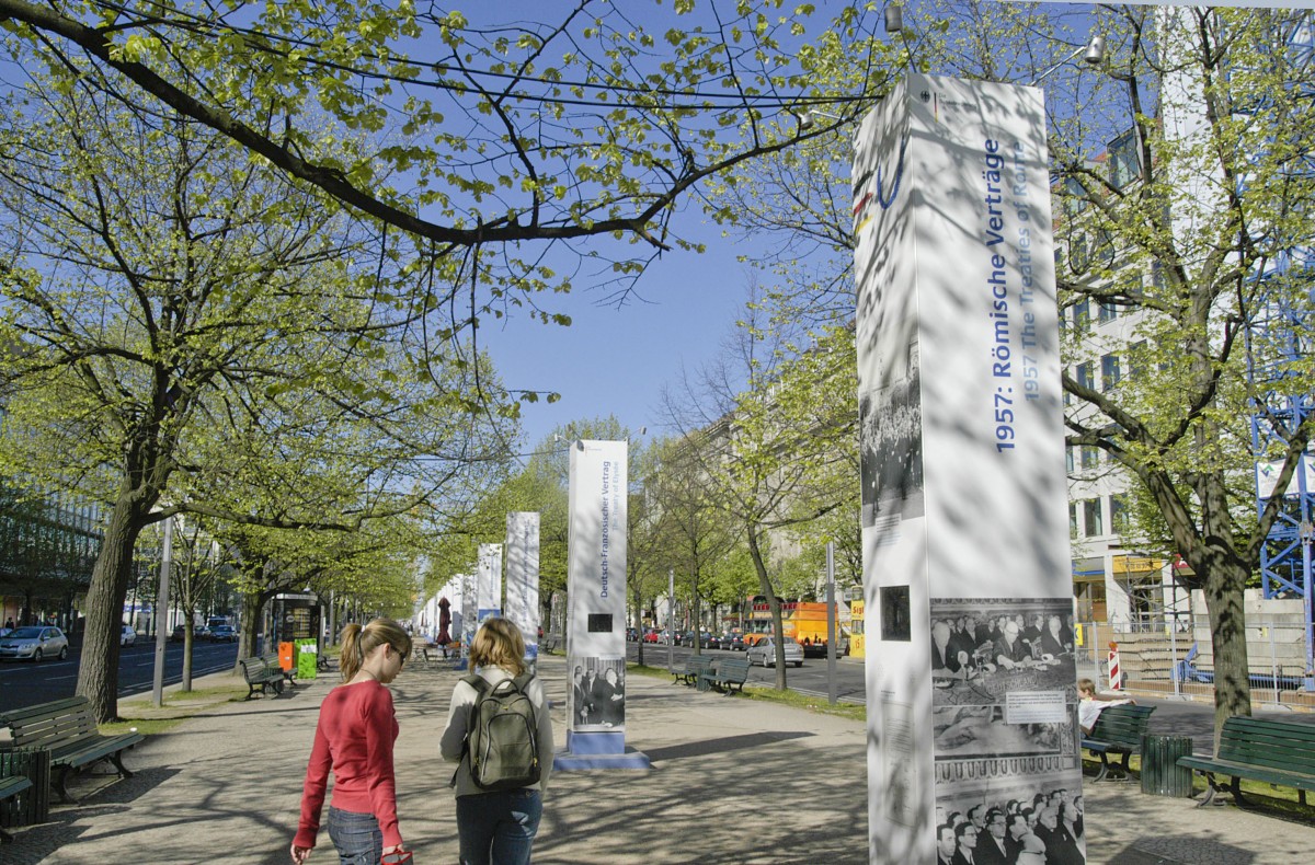 Unter den Linden im Frhling - Berlin-Mitte. Aufnahme: April 2007.