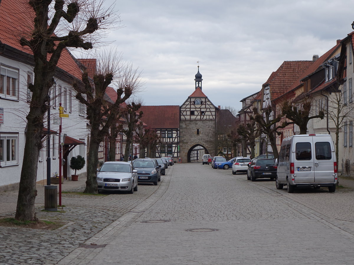 Unteres Tor in Heldburg (24.03.2016)