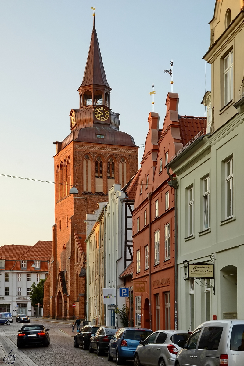 Unterwegs auf den Straen von Gstrow. (August 2013)