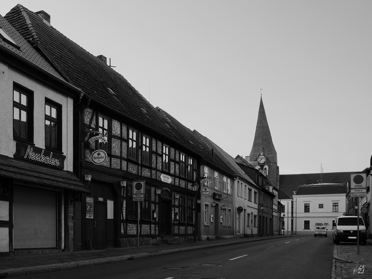 Unterwegs auf den Straen von Neukalen. (August 2014)