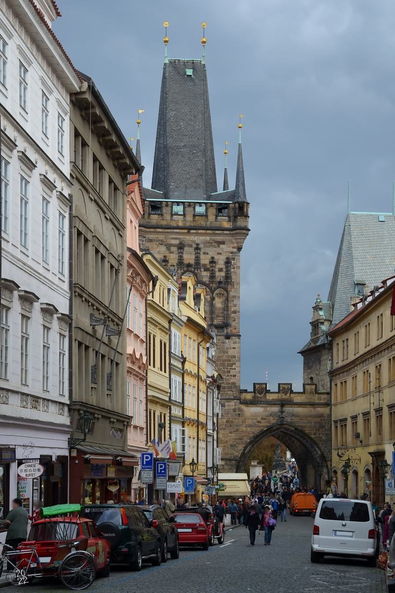 Unterwegs auf den Straen von Prag. (September 2012)