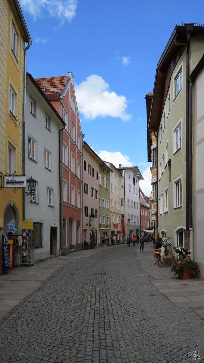 Unterwegs in Fssen. (Juli 2017)