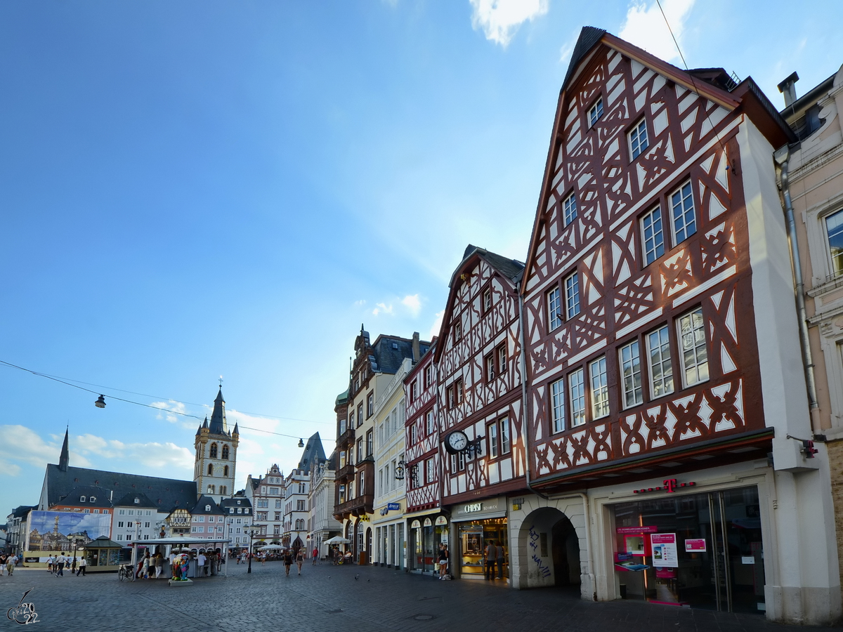 Unterwegs in der Innenstadt von Trier. (Juli 2013)