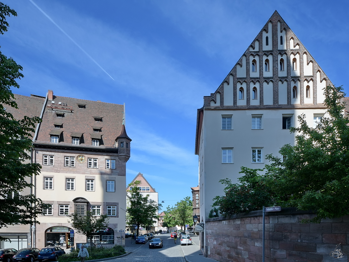 Unterwegs in der Nrnberger Altstadt. (Mai 2017)