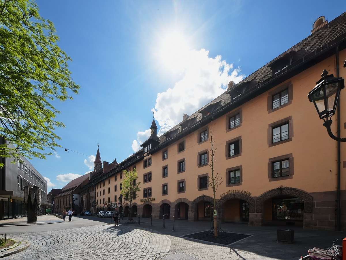 Unterwegs in der Nrnberger Innenstadt. (Mai 2017)