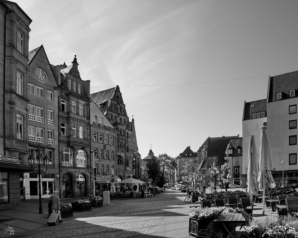 Unterwegs in der Nrnberger Innenstadt. (Mai 2017)