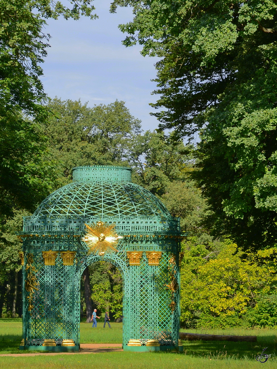 Unterwegs im Park Sanssouci. (Potsdam, September 2012)