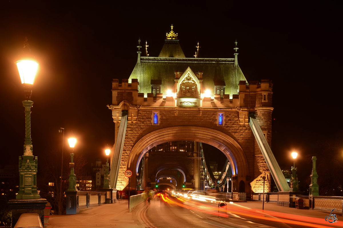 Unterwegs in Richtung Tower Bridge. (London, Februar 2015)