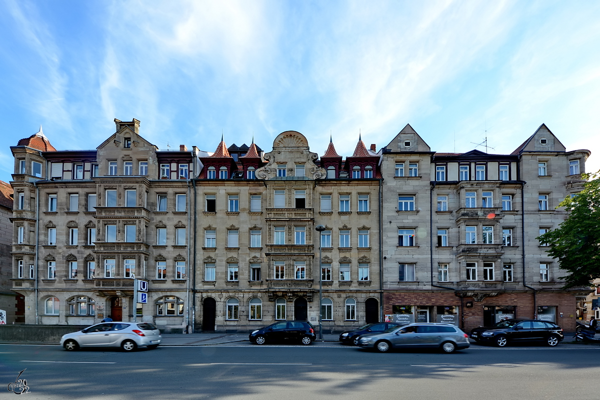 Unterwegs in den Straen von Nrnberg. (Juni 2019)