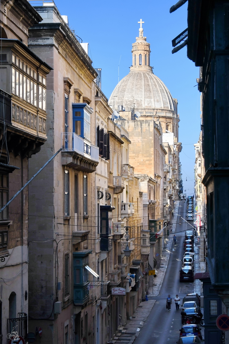Unterwegs in den Straen von Valletta. (Oktober 2017)