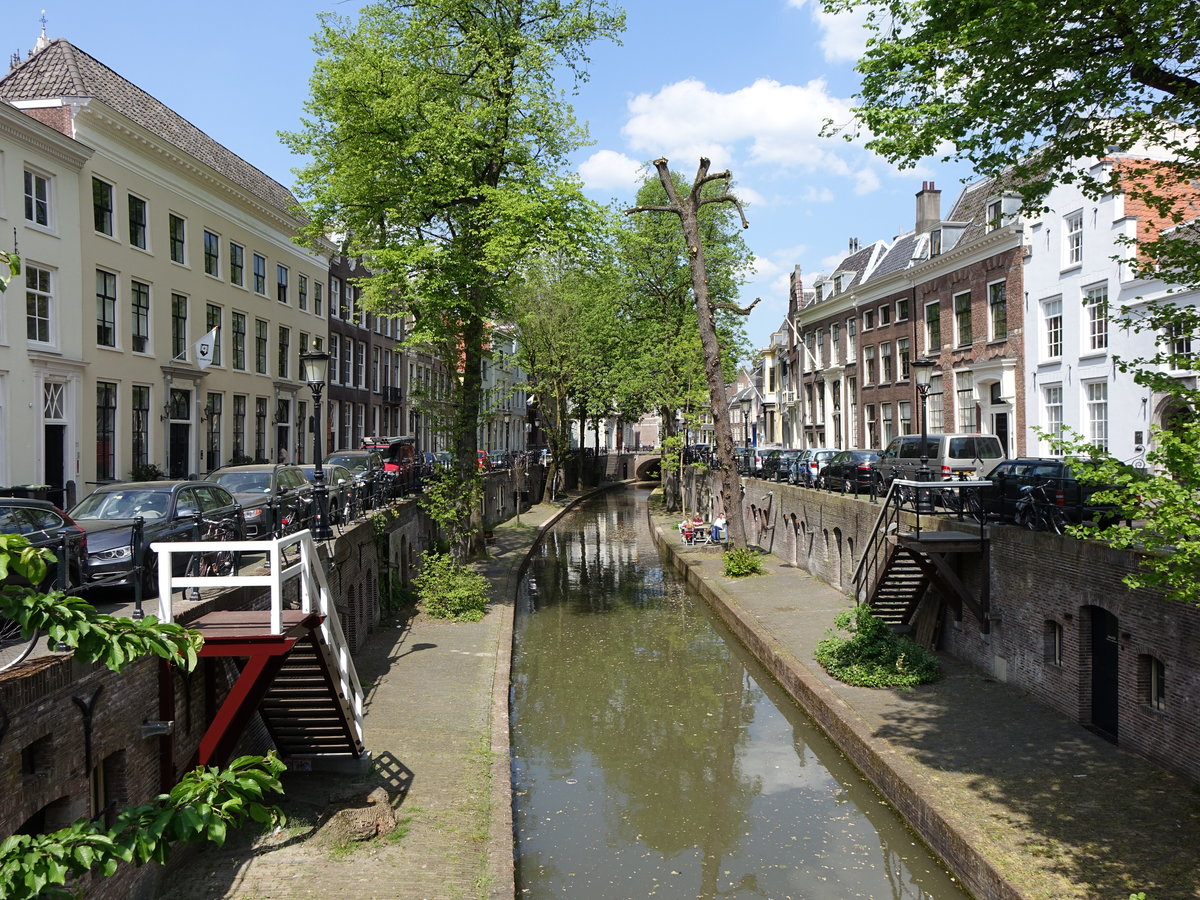 Utrecht, Huser an der Nieuwe Gracht (12.05.2016)