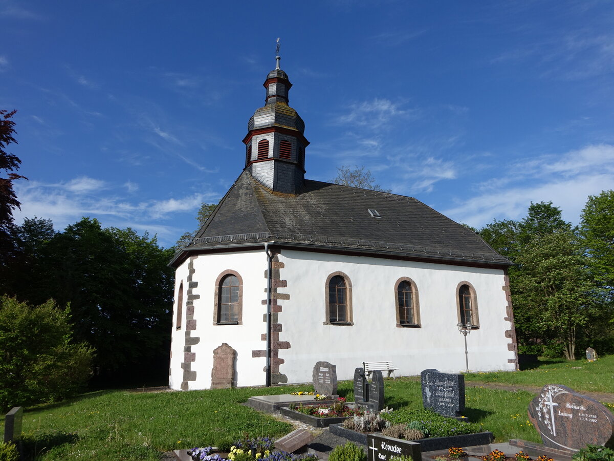 Vadenrod, evangelische Kirche, erbaut bis 1738 durch Johann Ernst Mller (14.05.2022)