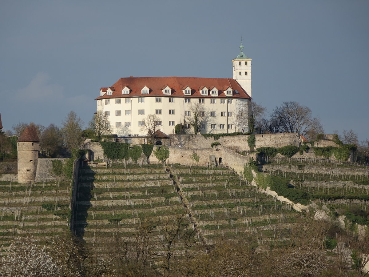 Vaihingen a. d. Enz, Schloss Kaltenstein, erbaut im 16. Jahrhundert (10.04.2016)