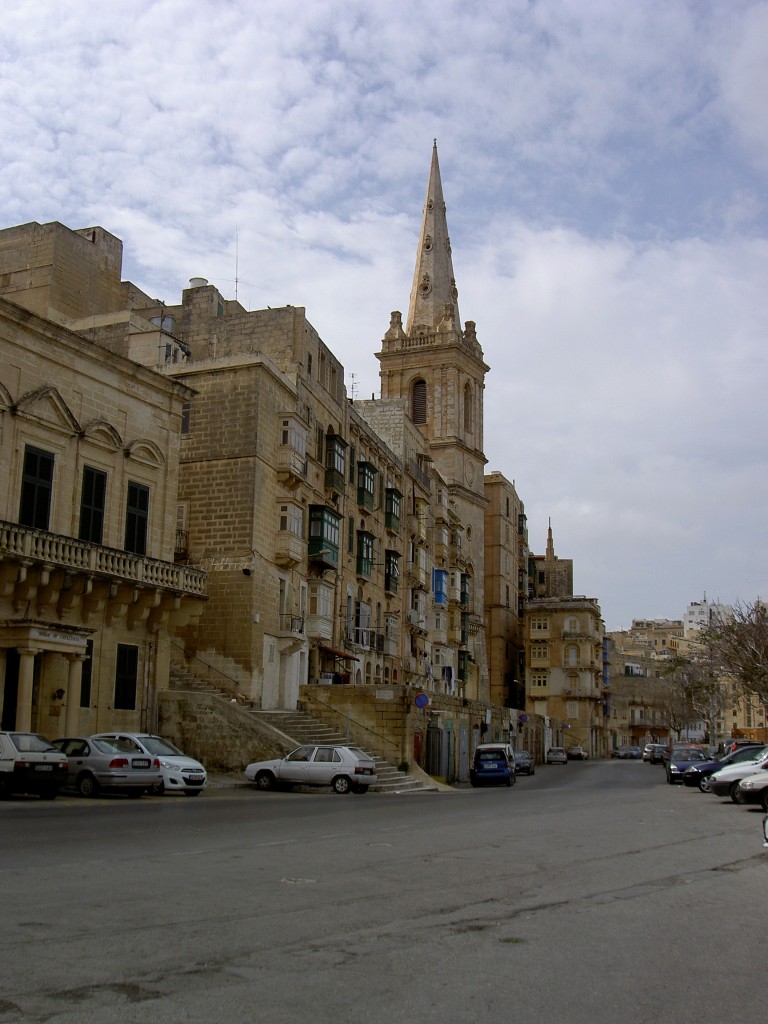 Valletta, St. Pauls Anglican Cathedral, erbaut von 1839 bis 1842 (23.03.2014)