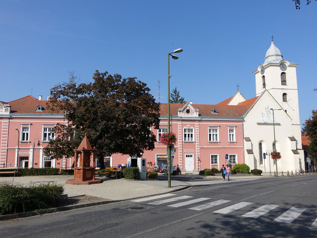 Vasvar, Dominikanerkirche und Kloster aus dem 13. Jahrhundert (29.08.2018)