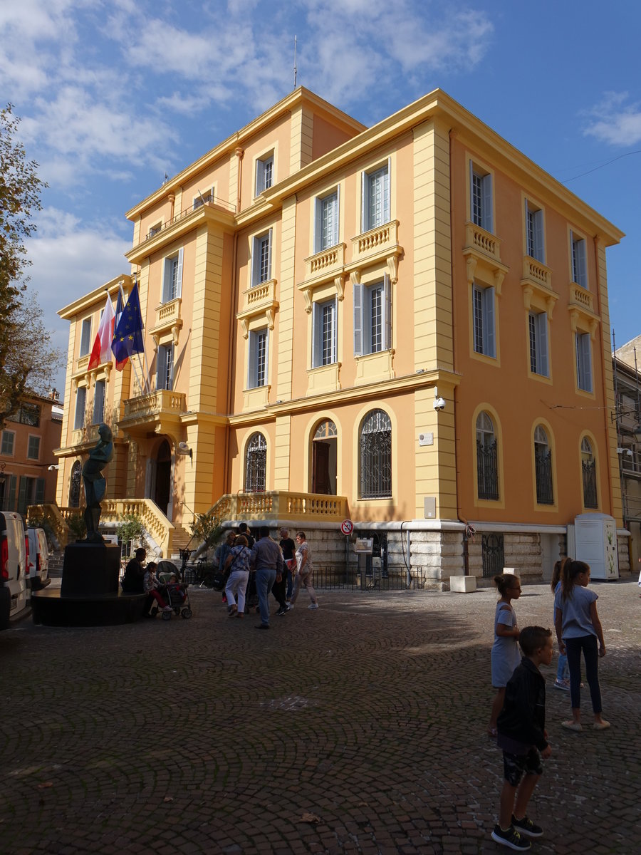 Vence, Rathaus am Place Clemenceau in der Altstadt (27.09.2017)